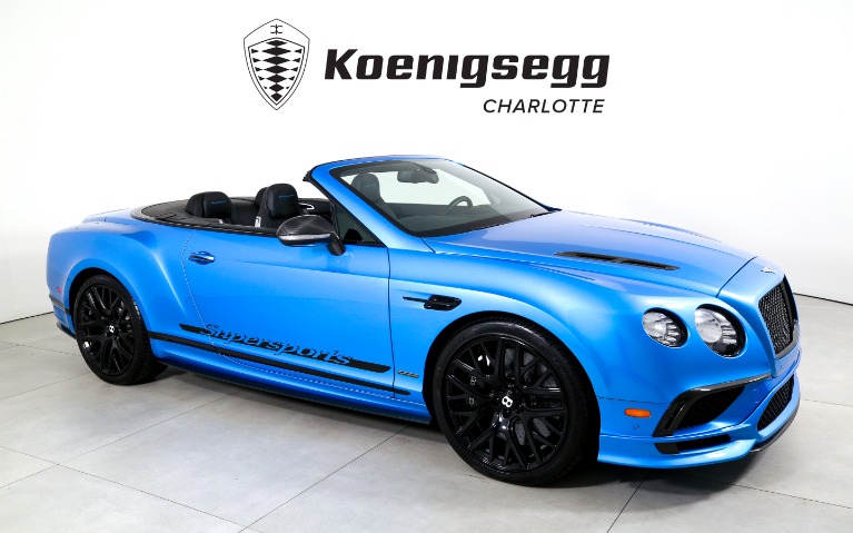 2018 Bentley Continental GT Supersports