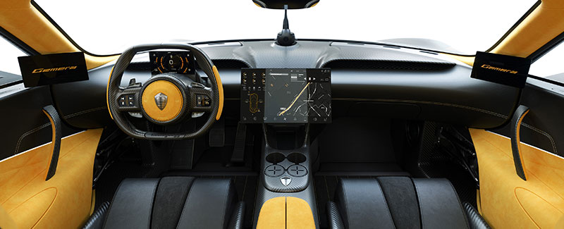 Koenigsegg Gemera Interior