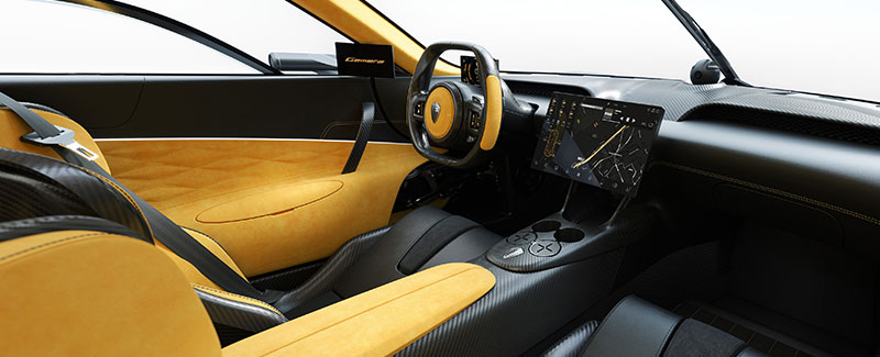Koenigsegg Gemera Interior