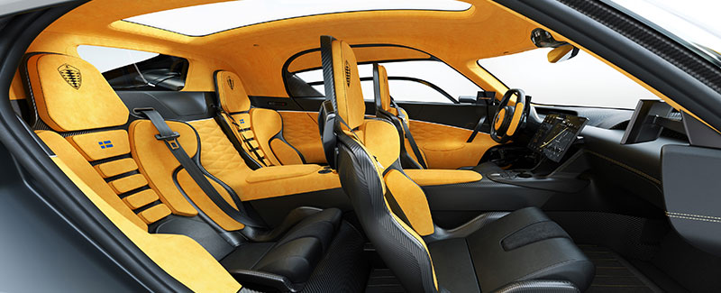 Koenigsegg Gemera Interior